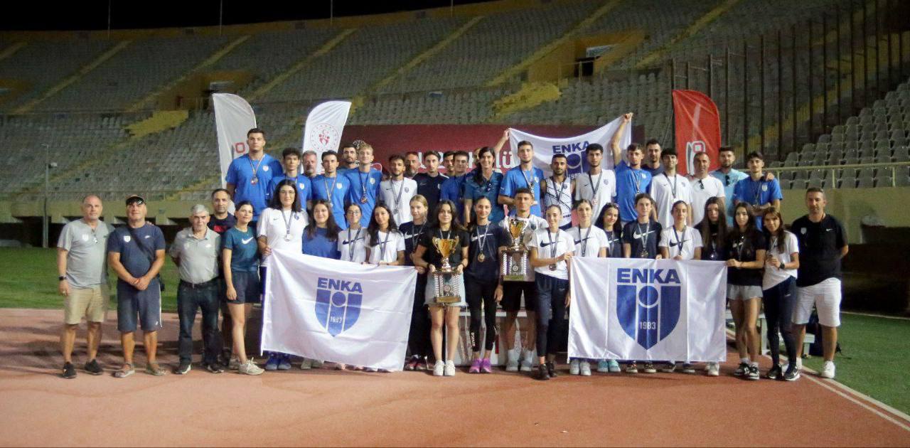 U20 Kulüpler Türkiye Şampiyonası’nda ENKA Kadınlar ve Erkeklerde İkinci Oldu!