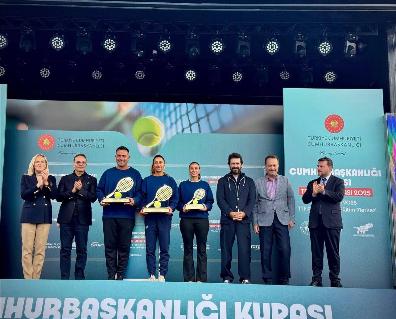 Cumhurbaşkanlığı Kupası Tenis Turnuvası’ndan Sekiz Kupa ile Döndük!