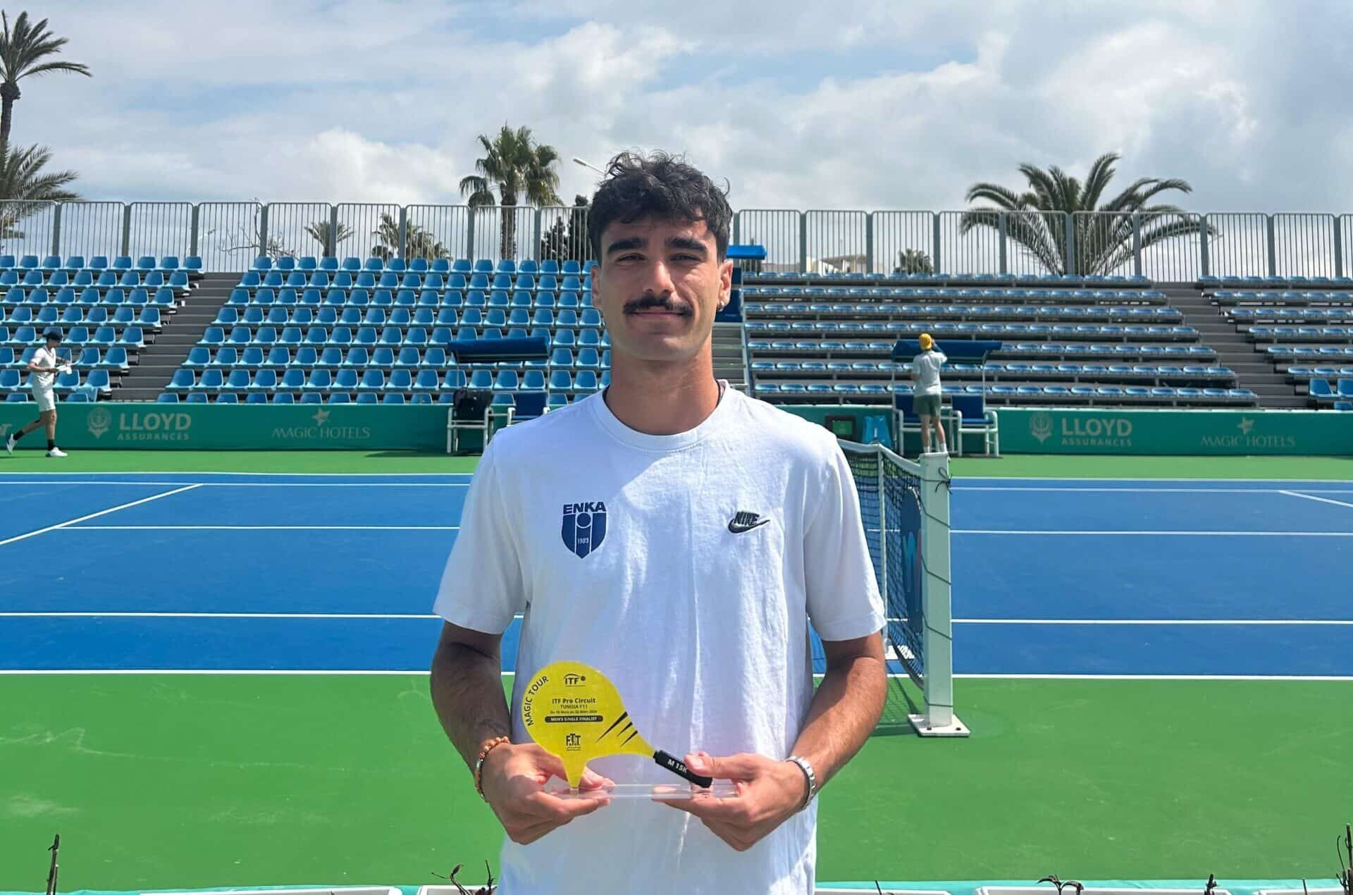 Mert Alkaya ITF M15 Monastir Turnuvasında İkinci Oldu