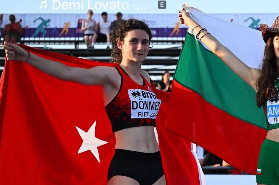 Eylül Dönmez’den Türkiye Rekoruyla gelen Avrupa İkinciliği!