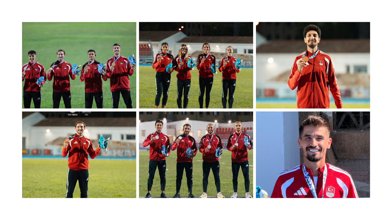 We Brought Home Eight Medals in Athletics from the Mediterranean Games!