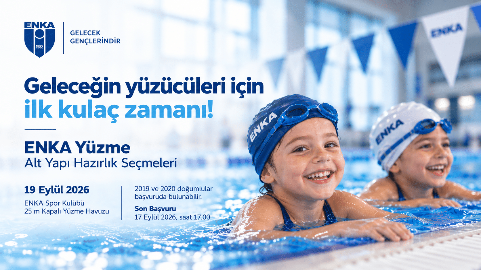 ENKA Yüzme Altyapı Hazırlık Seçmeleri